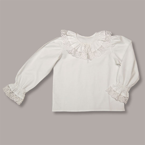 Cracow blouse with lace